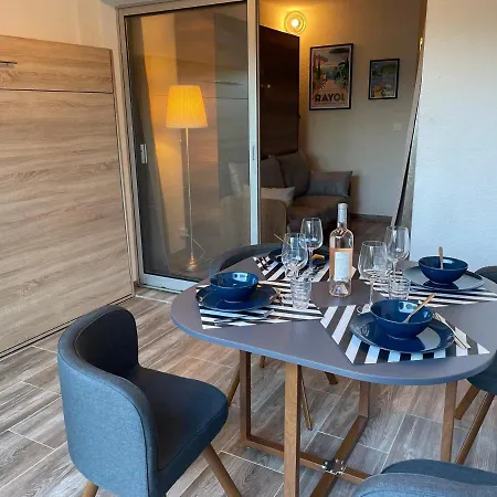 Appartement Studio/jardin/piscine/plage Pramousquier