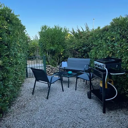 Studio/jardin/piscine/plage Pramousquier 勒拉旺杜